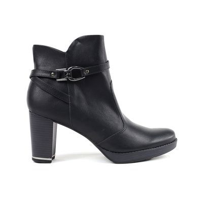BOTTINES PICCADILLY FEMME CUIR NOIR